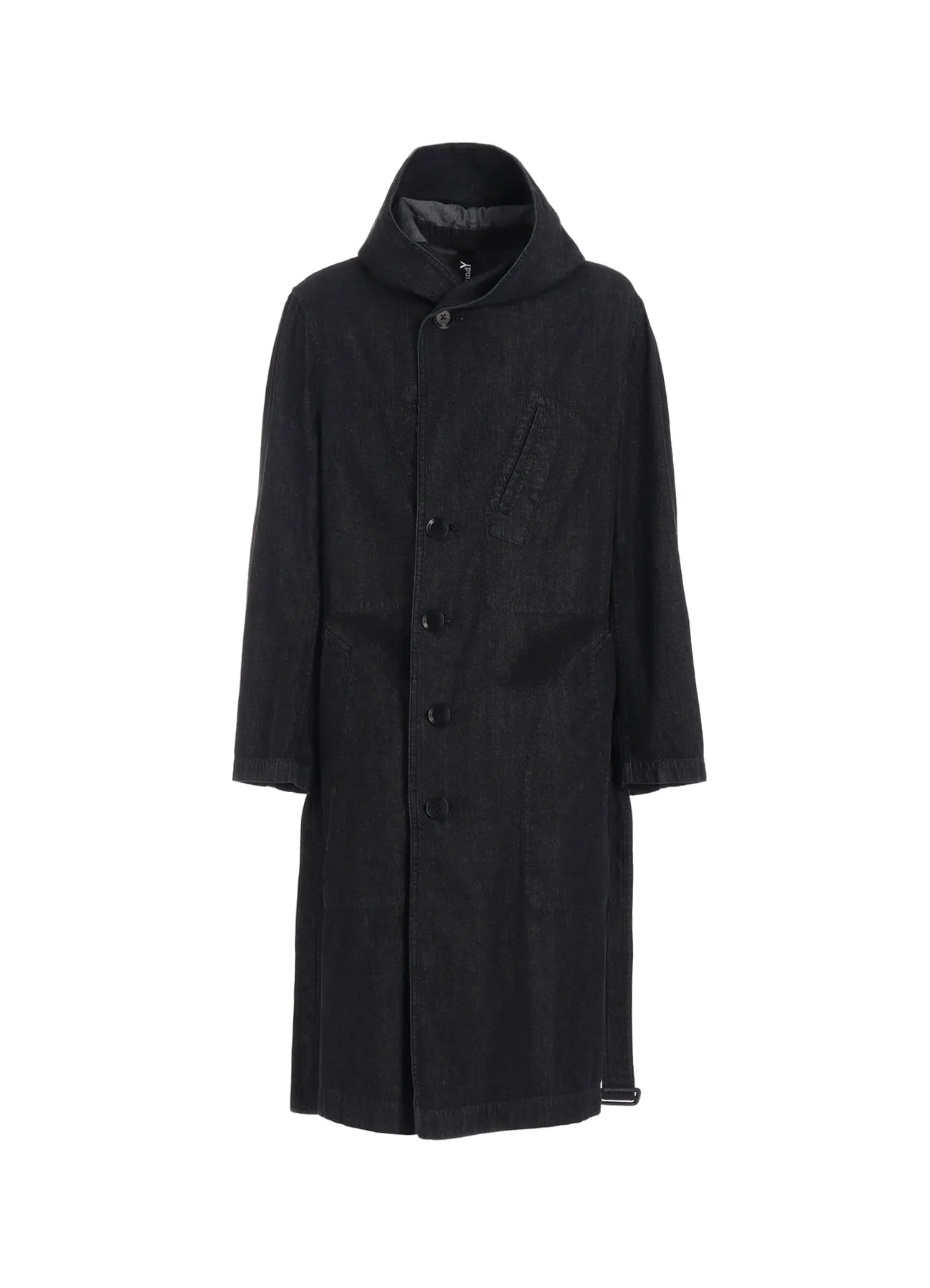 8OZ DENIM   DUNGAREE HOODED COATS WITH POCKETS
