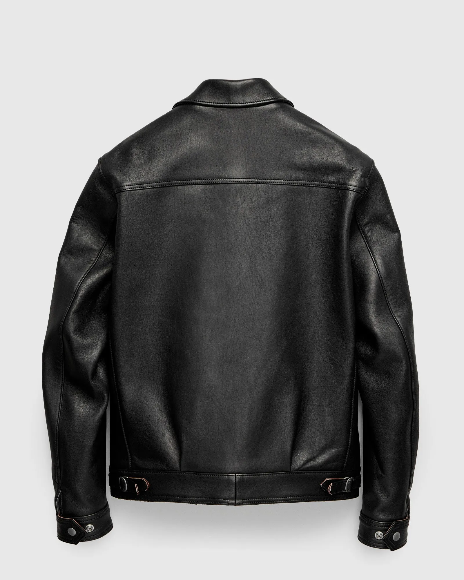 AD-00 Sheepskin Husky Jacket in Black Teacore
