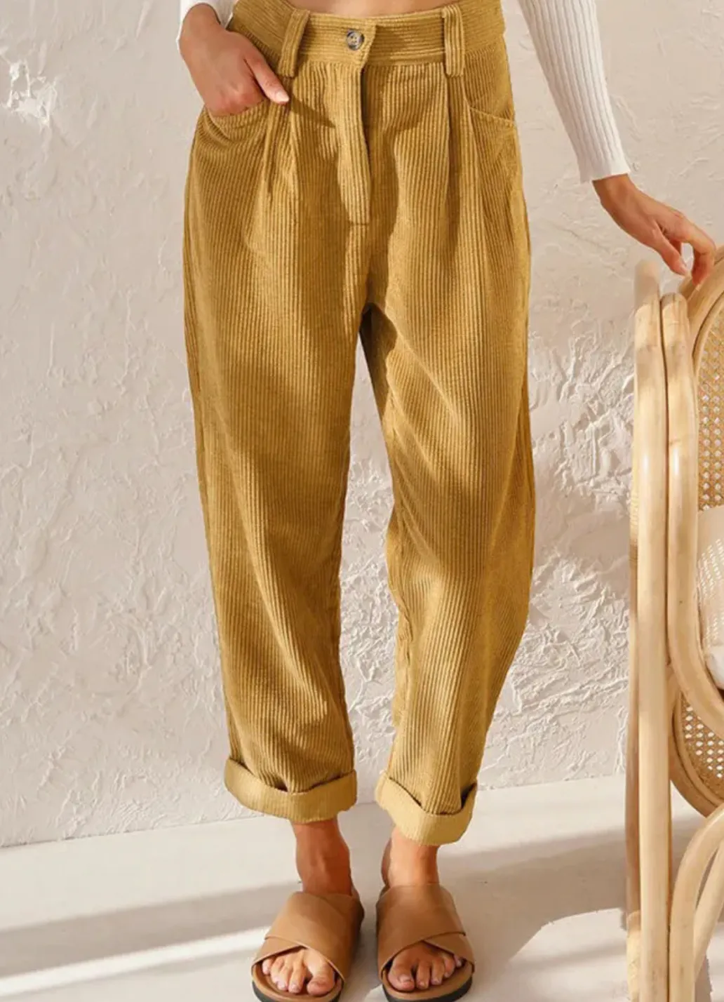 ALINE - Stylish Corduroy Pants