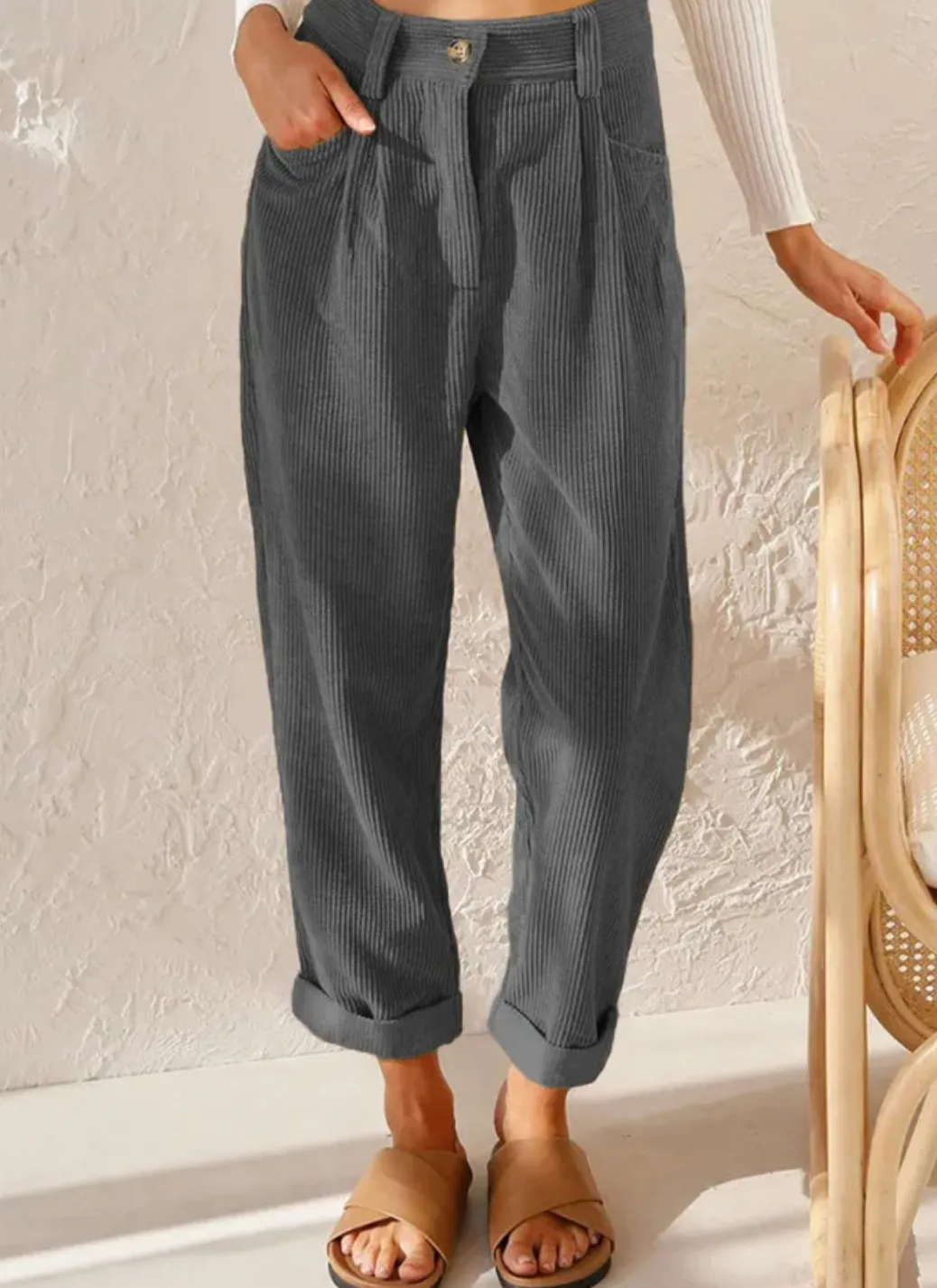 ALINE - Stylish Corduroy Pants