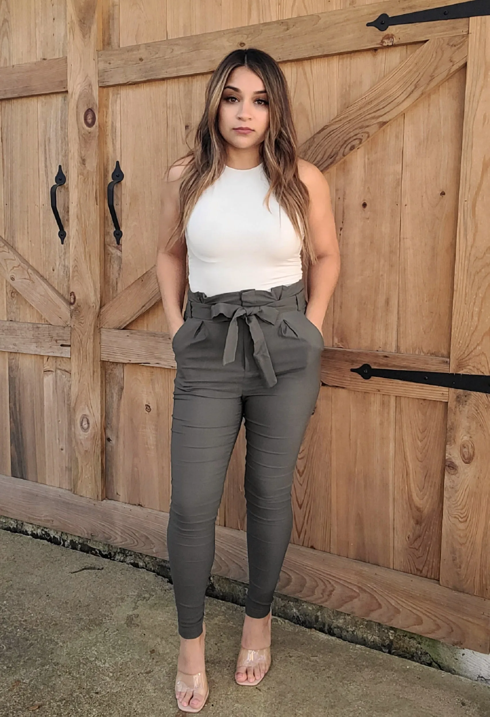 All The Talk Paperbag Pants