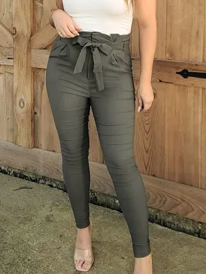 All The Talk Paperbag Pants