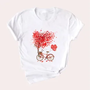 Amanda - Graphic T-Shirt for Ladies - Trendy & Casual