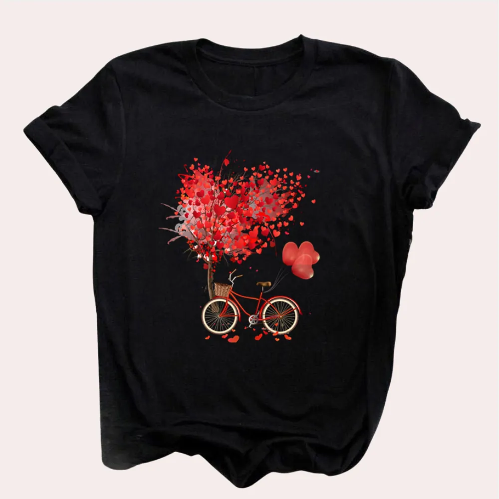 Amanda - Graphic T-Shirt for Ladies - Trendy & Casual