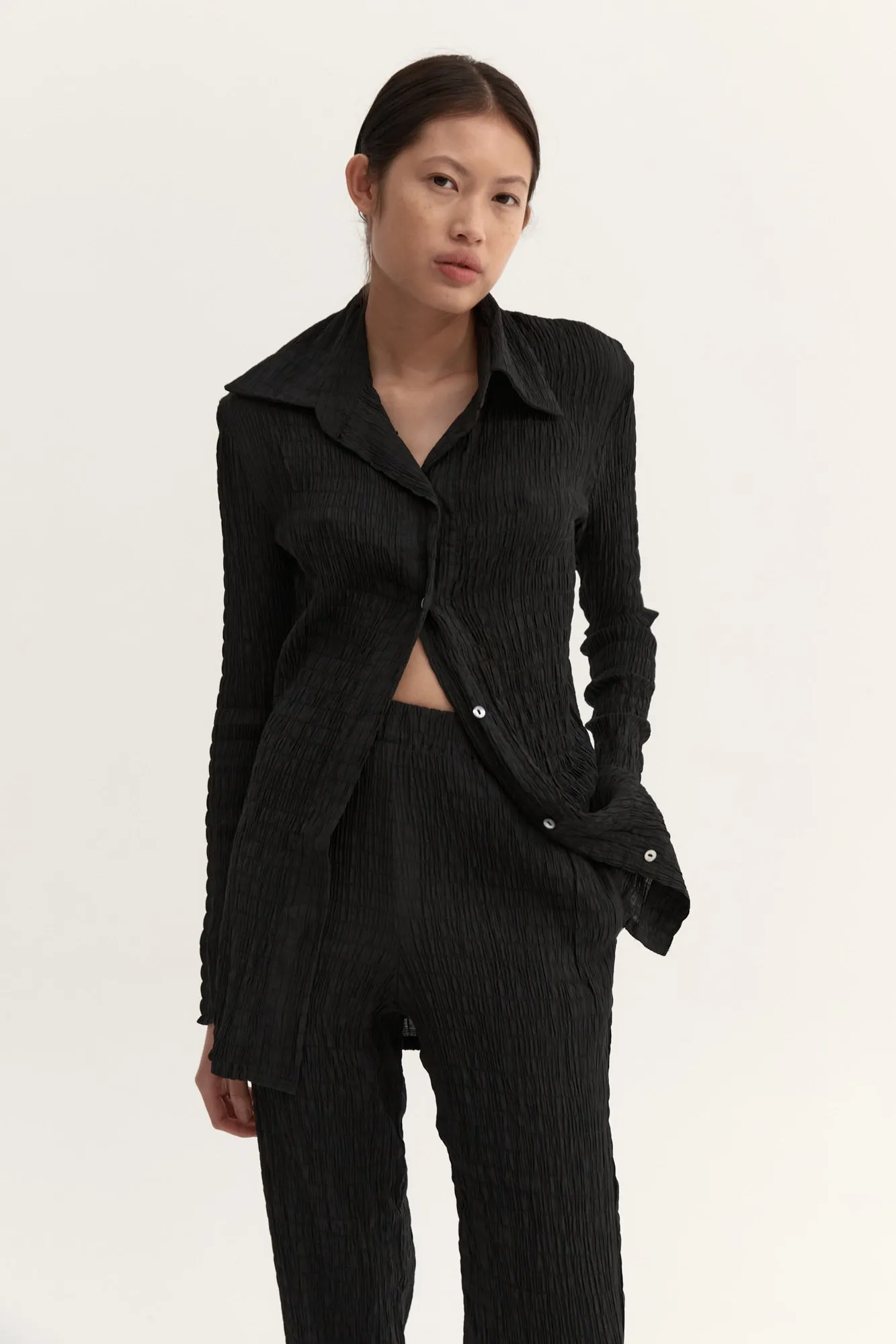 ANASTASIA SHIRT - BLACK