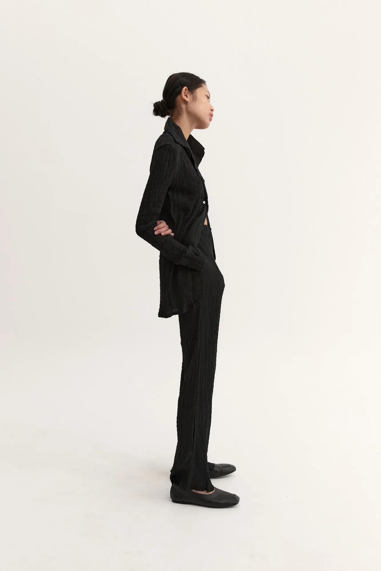 ANASTASIA SHIRT - BLACK