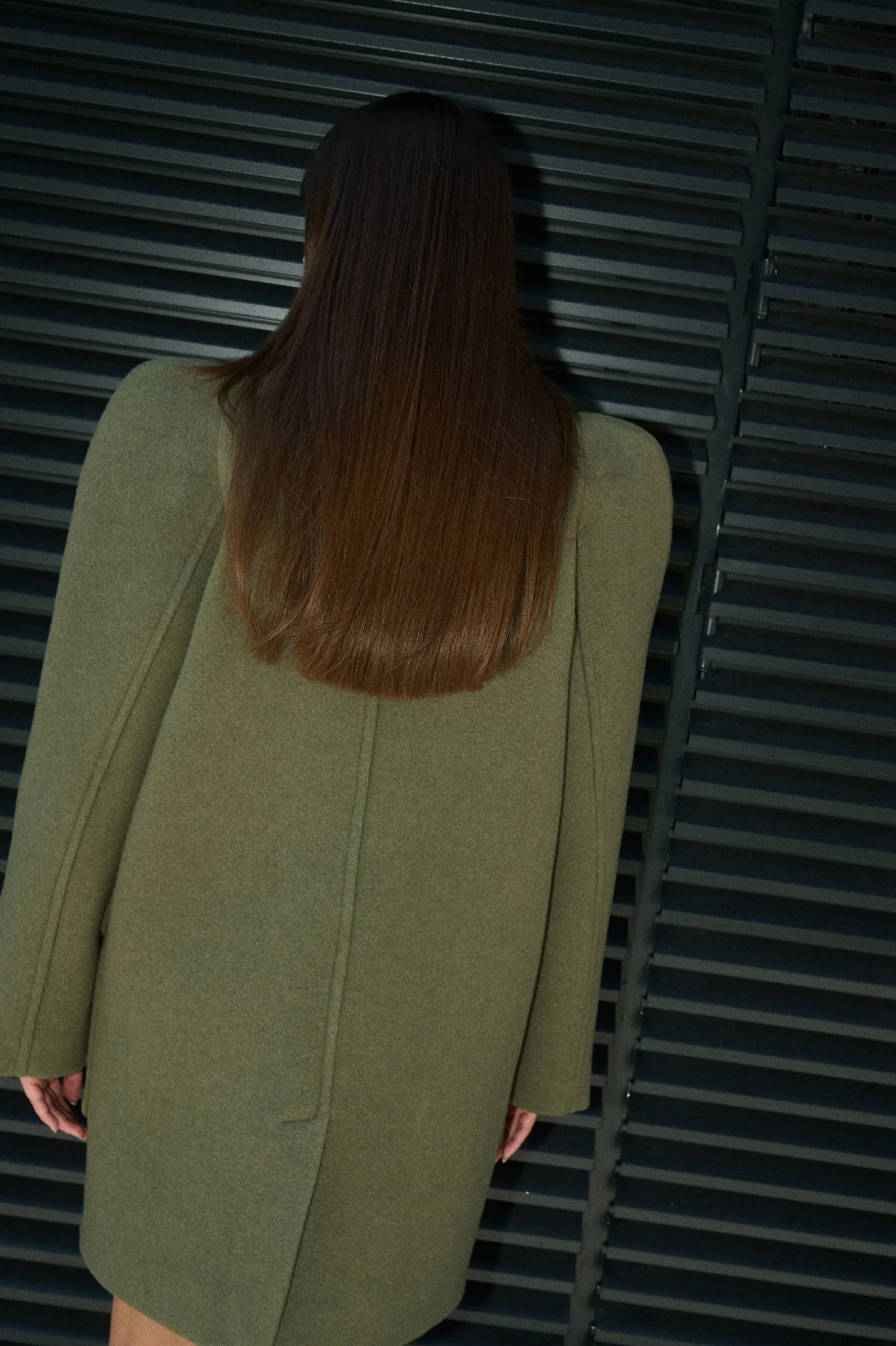 ANNA RETRO WOOL COAT