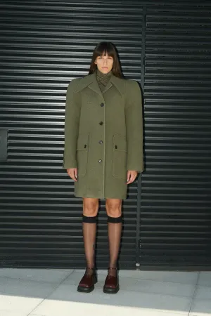 ANNA RETRO WOOL COAT
