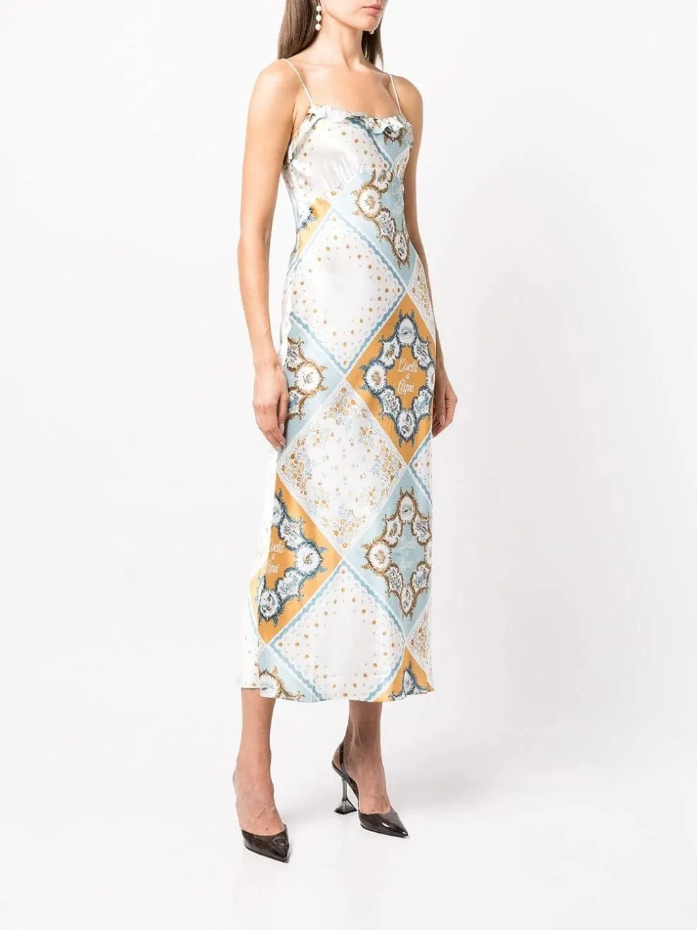 Aribella Silk Capri Dress