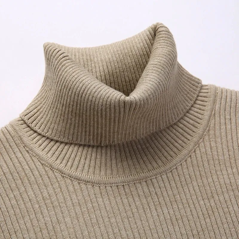 Asher - Pullover Turtle Neck Sweater
