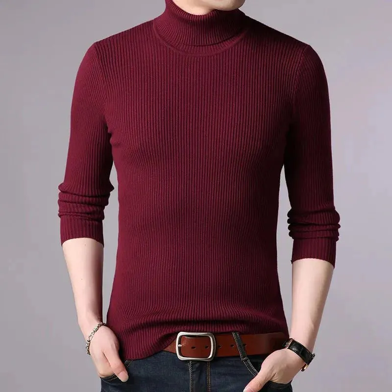 Asher - Pullover Turtle Neck Sweater