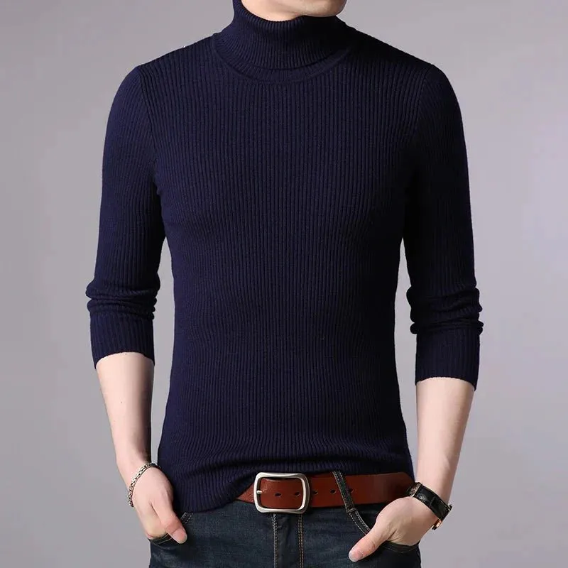 Asher - Pullover Turtle Neck Sweater