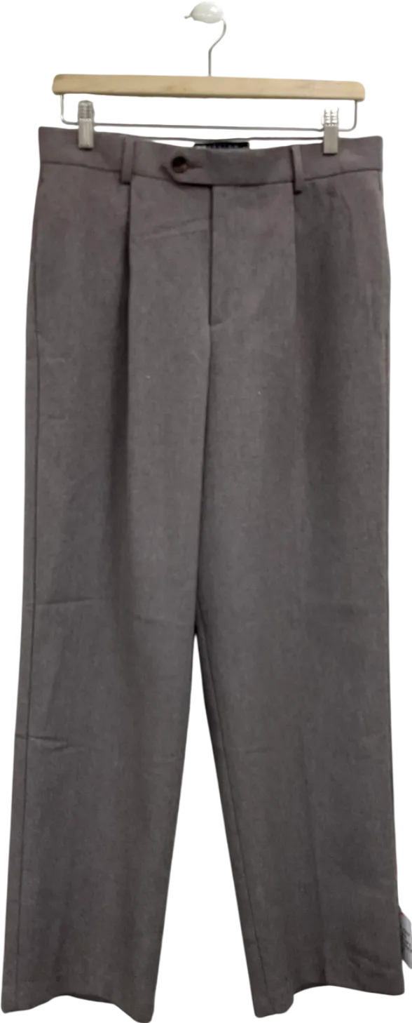ASOS Tailored Trousers In Grey W31