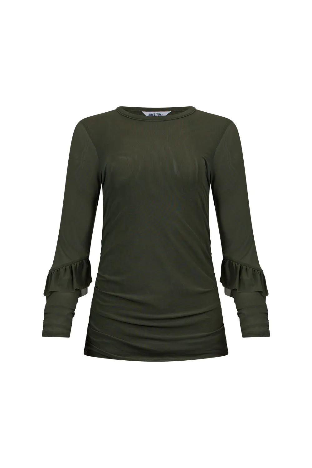 Aston Ruffle Top