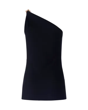 Asymmetrical Top With Chain