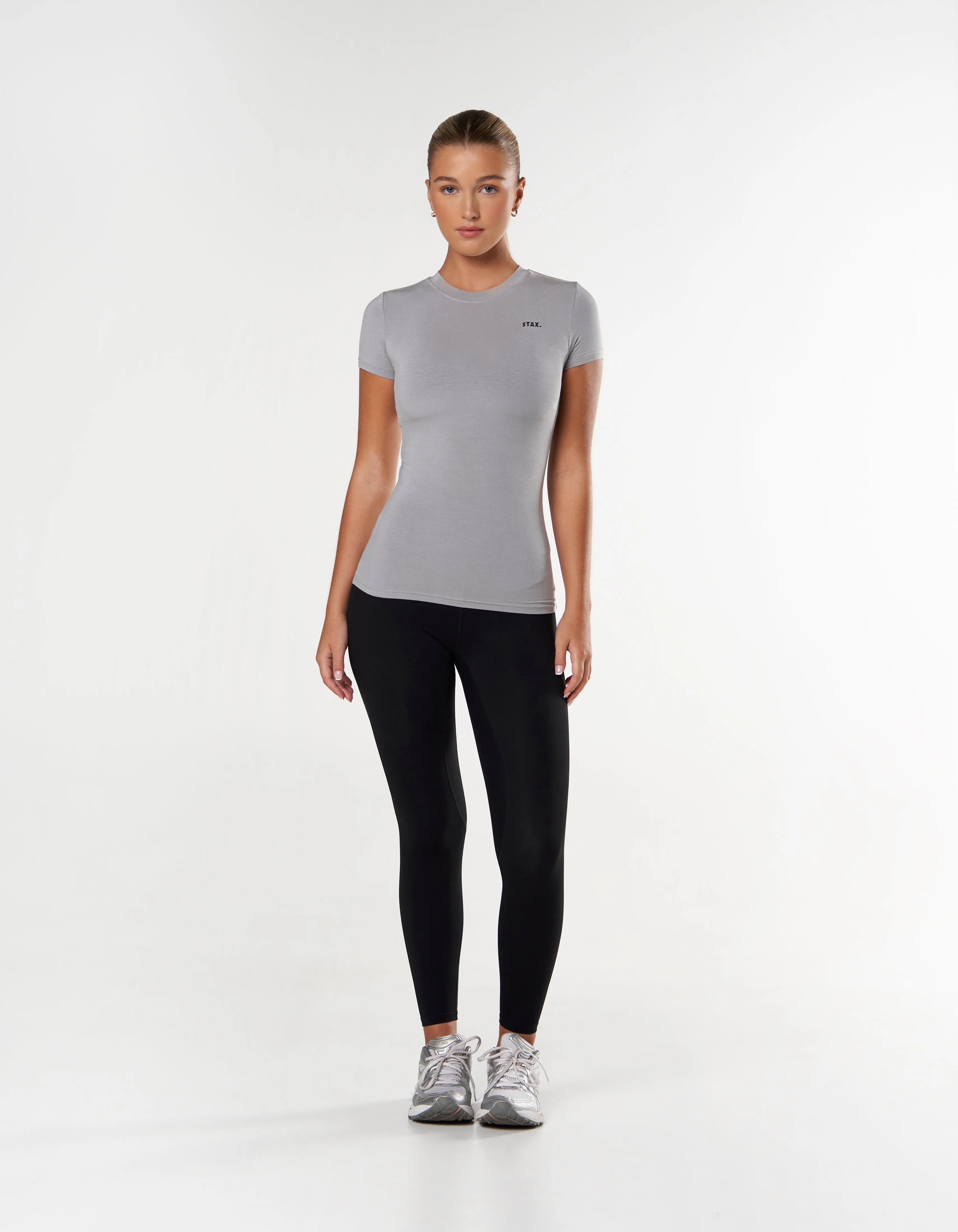 AW Womens Tee - Light Grey