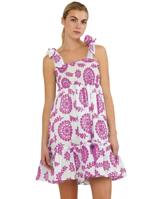 Azalea Ruffled Mini Dress ::RET