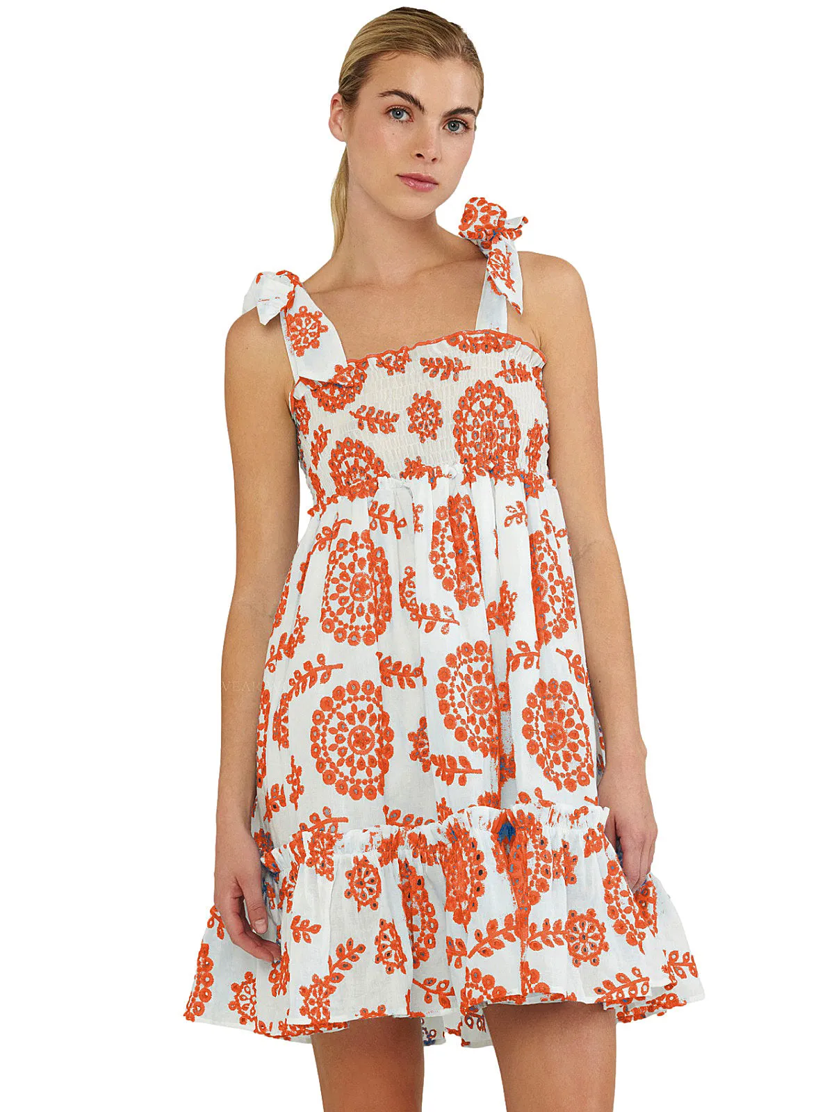 Azalea Ruffled Mini Dress ::RET