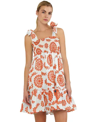 Azalea Ruffled Mini Dress ::RET