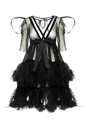 Baby Doll Ruffled Dress