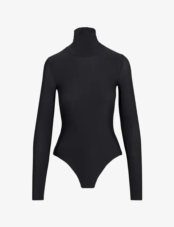 Ballet Turtleneck Bodysuit - Black
