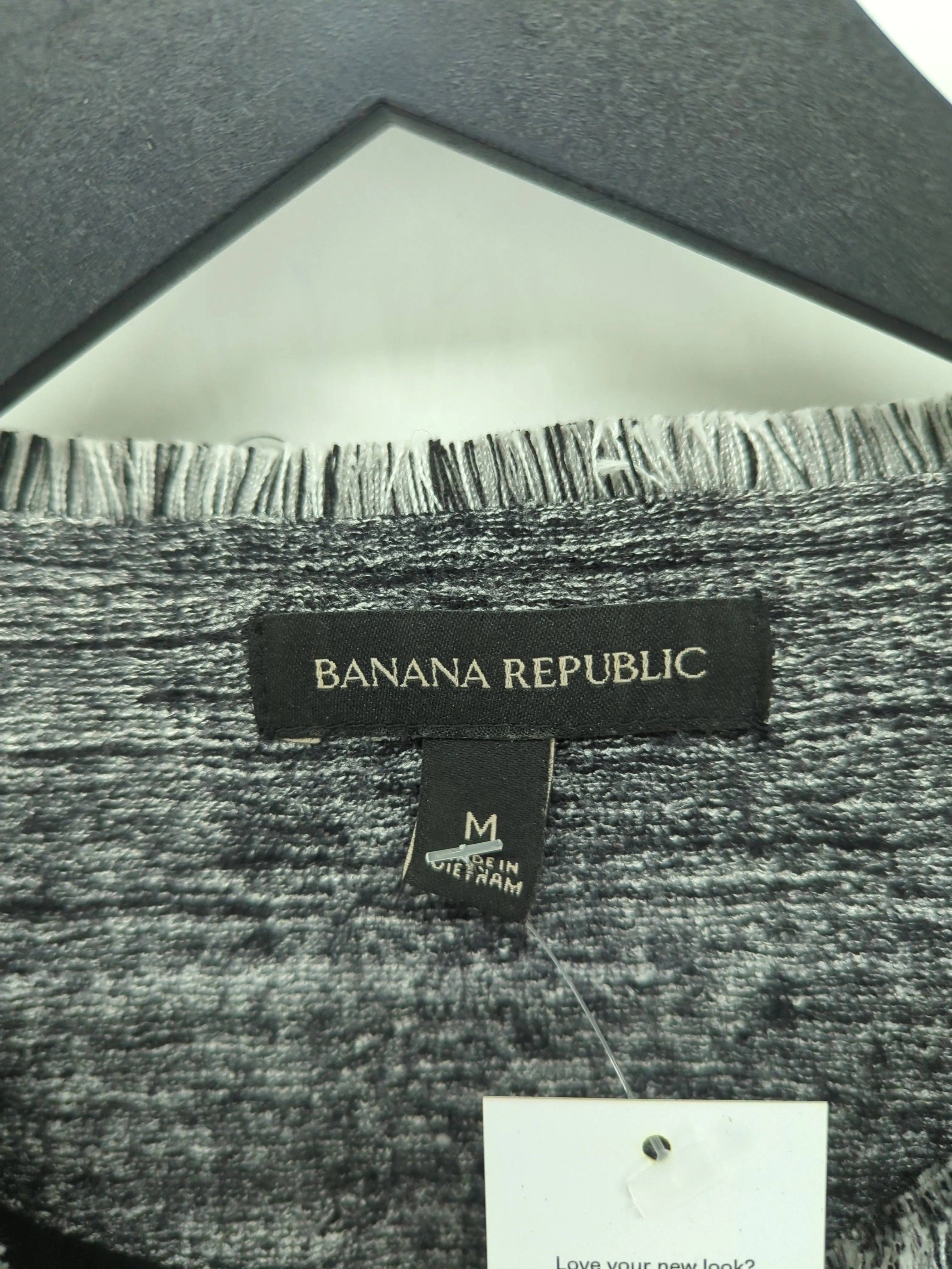 Banana Republic Women's Jacket M Grey Rayon with Viscose, Wool