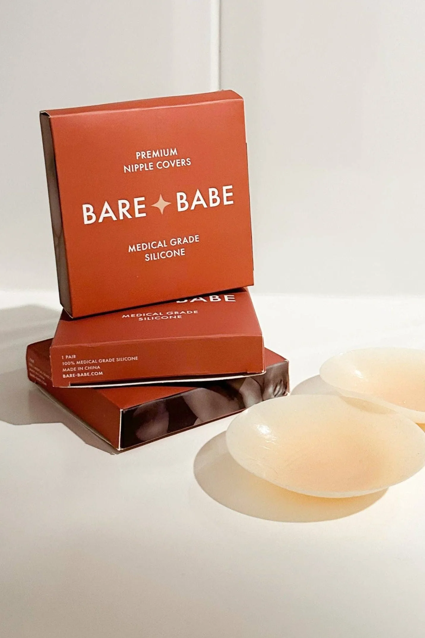 Bare Babe Invisible Non-Adhesive Nipple Covers