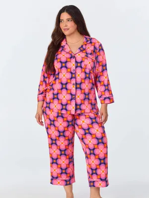 Bed Head x Trina Turk Classic Crop PJ Set