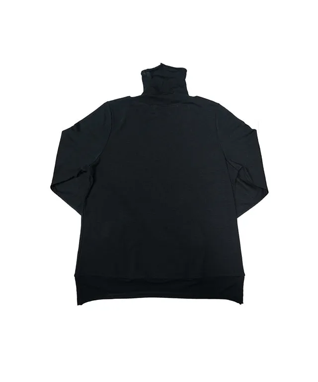 BENECIA 12 Detail Turtleneck - Black
