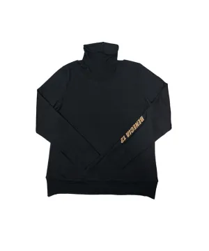 BENECIA 12 Detail Turtleneck - Black