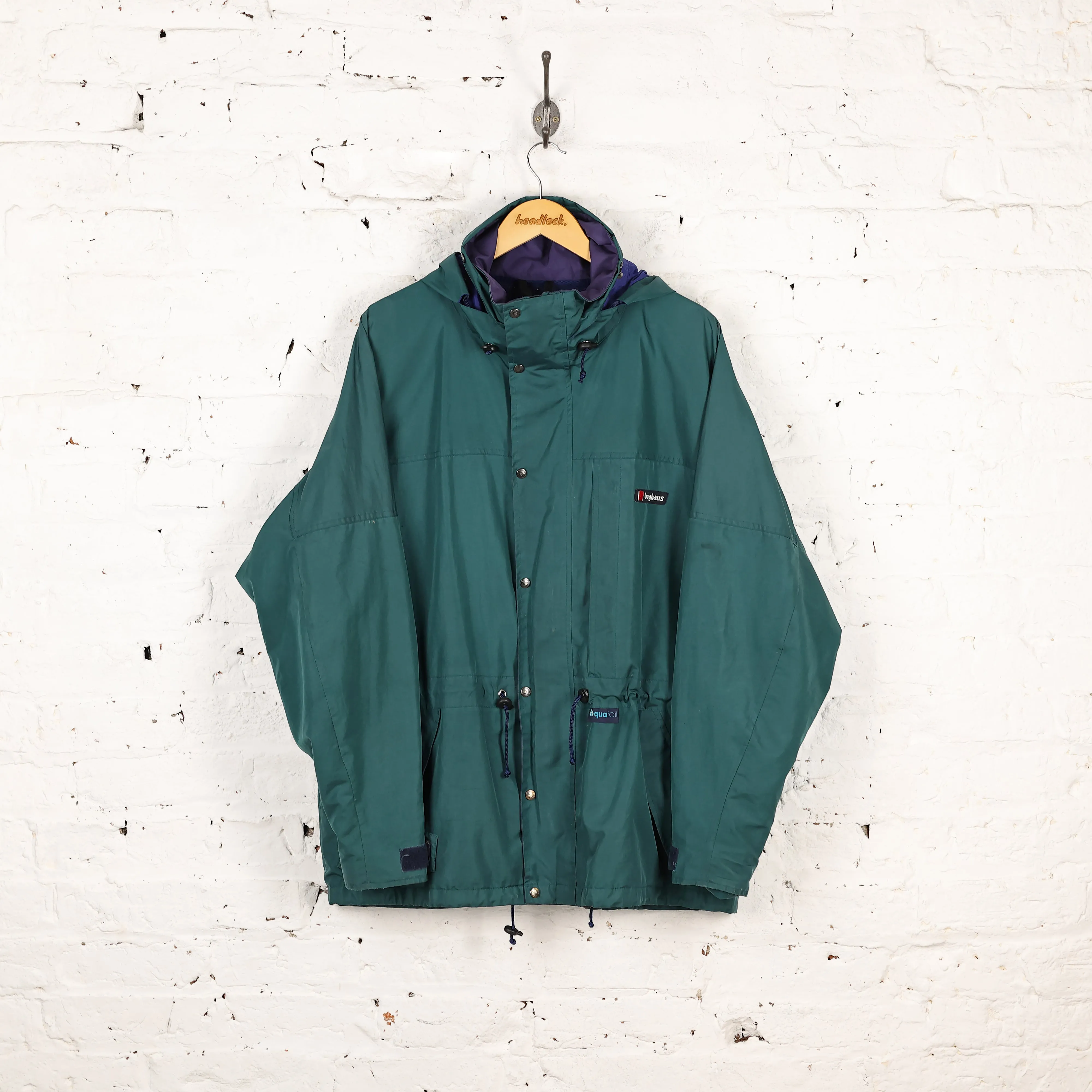 Berghaus Palisade I.A Aquafoil Rain Jacket - Green - XL
