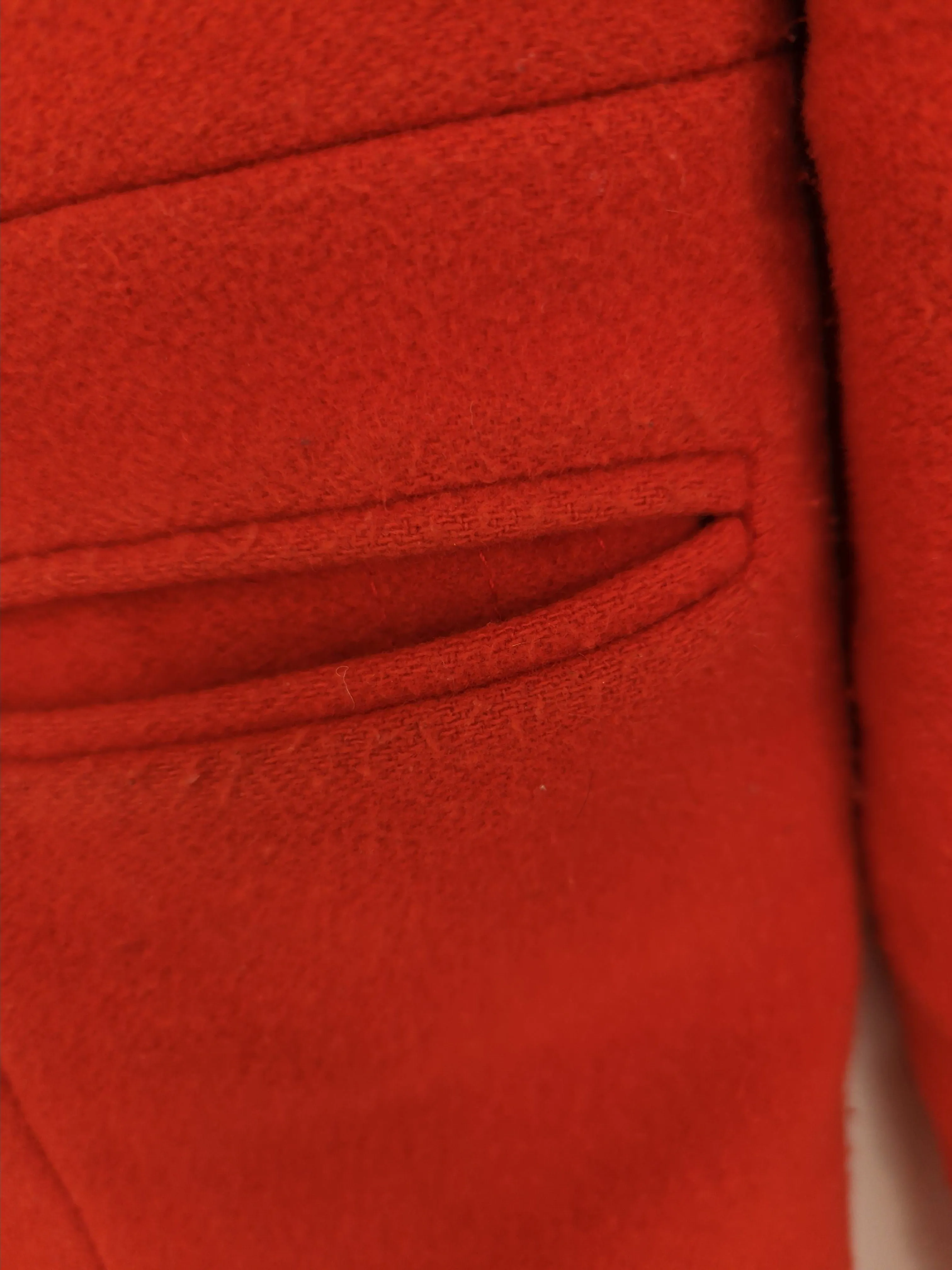 Boden Women's Coat UK 10 Red Wool with Polyester