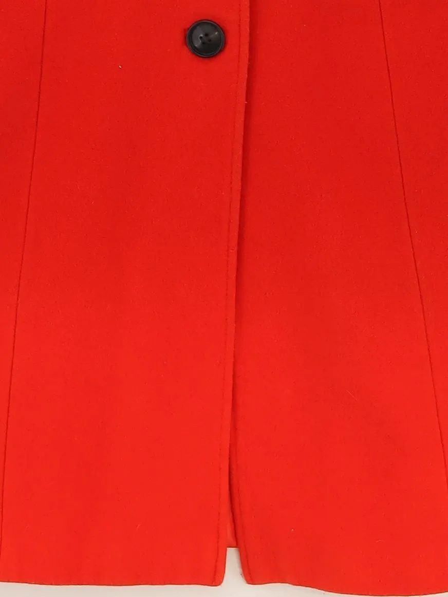 Boden Women's Coat UK 10 Red Wool with Polyester