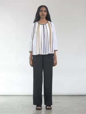 Bodice   I   Pants-These-Sharply-Tailored-Trousers-Have-Contrasting-Top-Stitch-Detailing-They-Have-A-Front-Button-Closure-With-Pockets-On-Either-Side-And-A-Front-Zipper