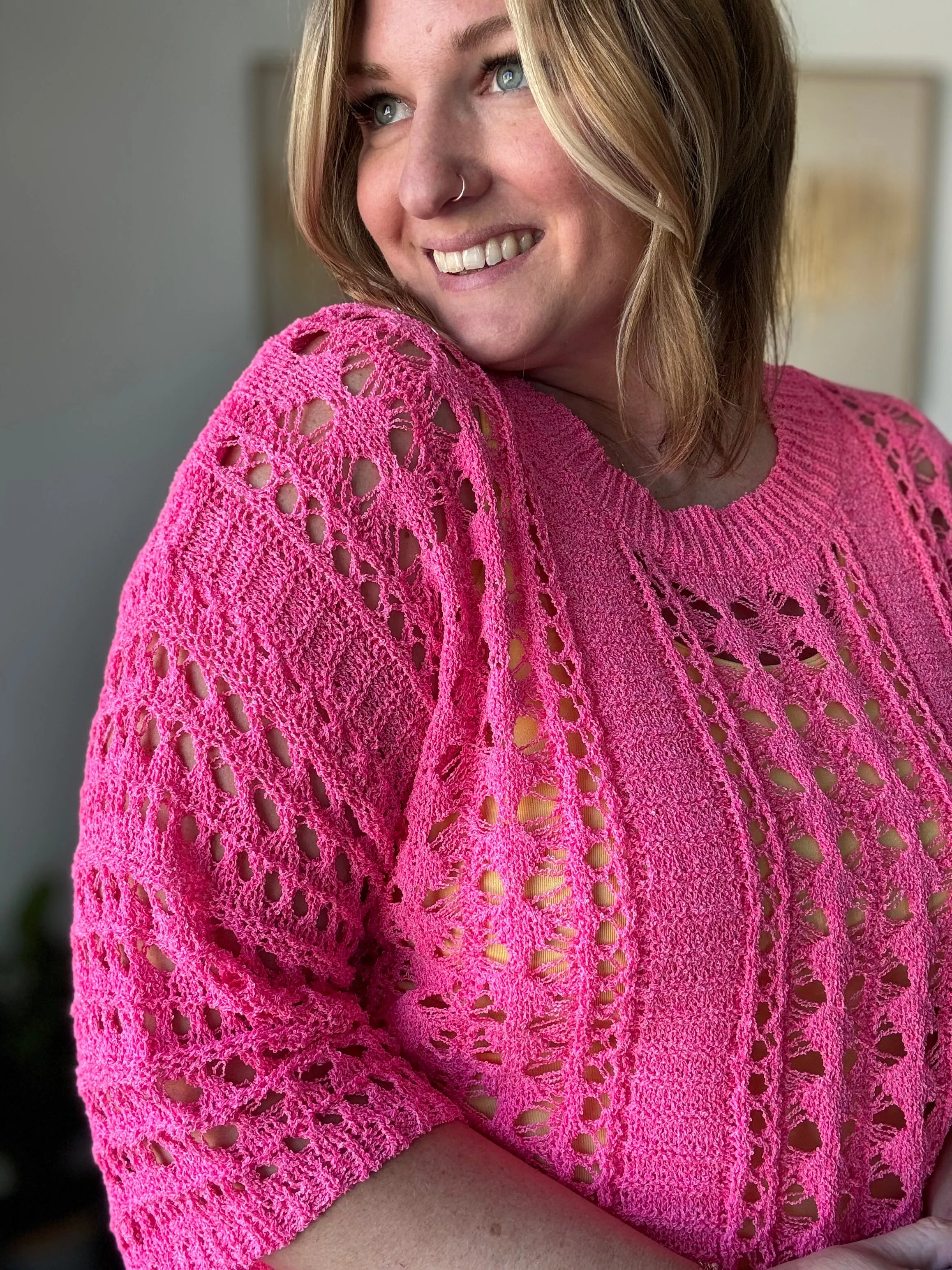 Boho Knit Tops