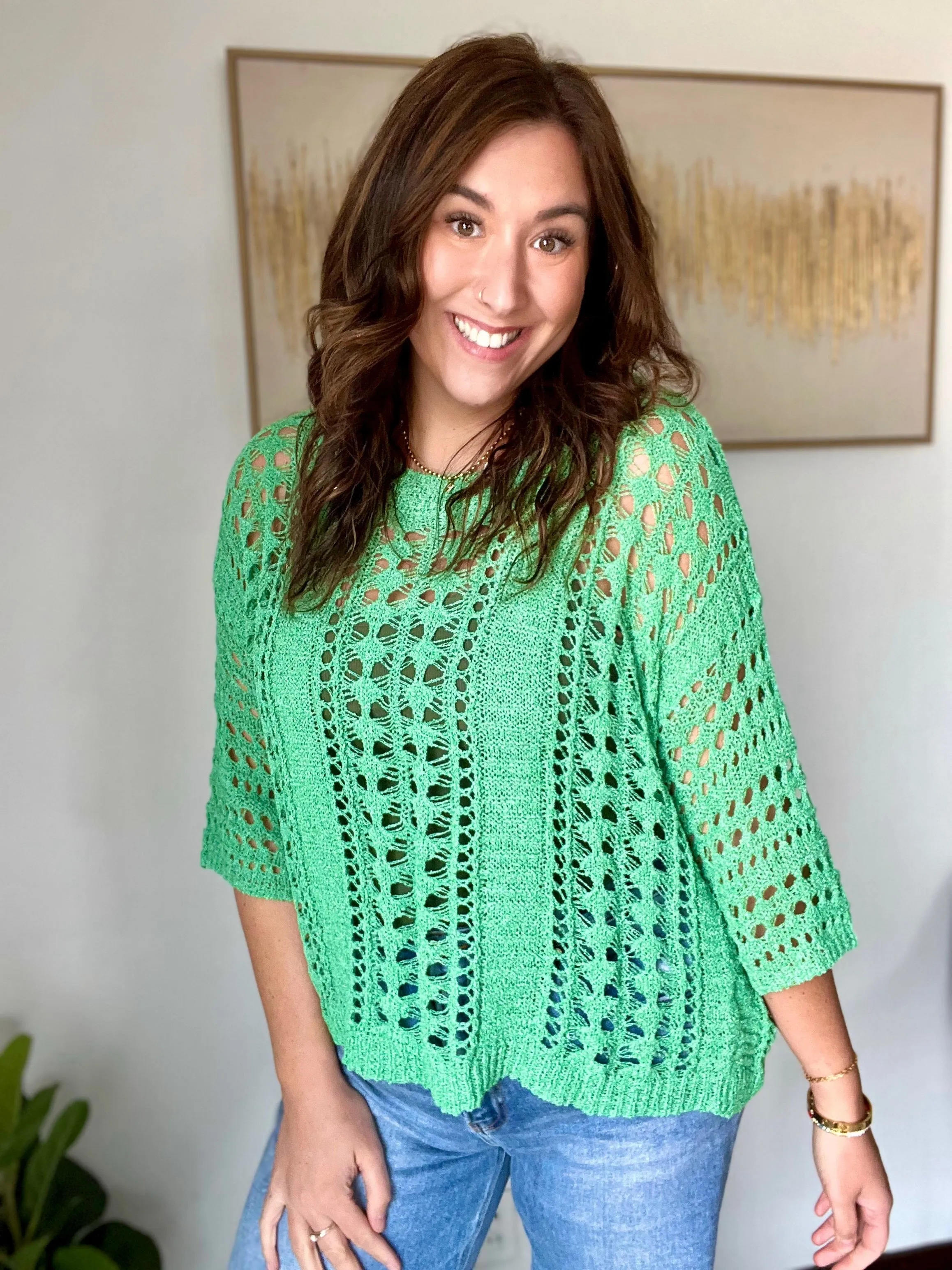 Boho Knit Tops