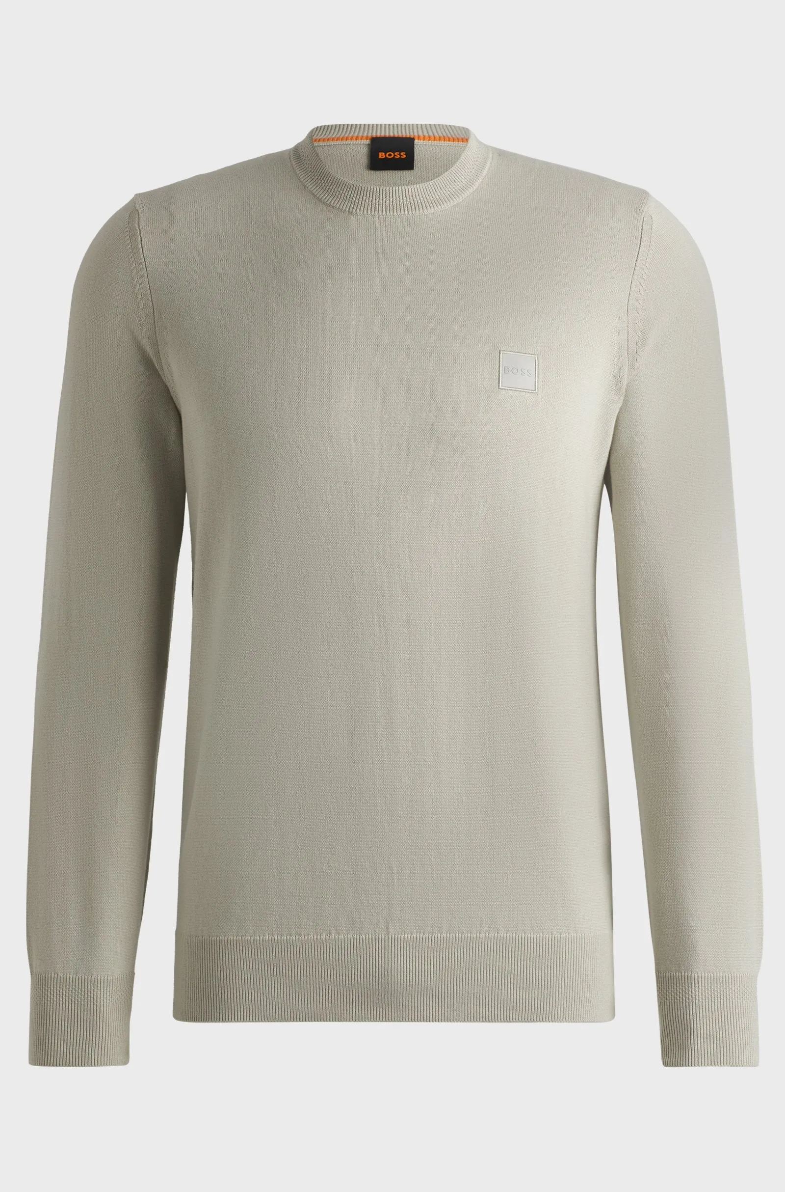 BOSS Sweaters Regular Fit in Cotton Mix - KANOVANO 10242235 01-50471343