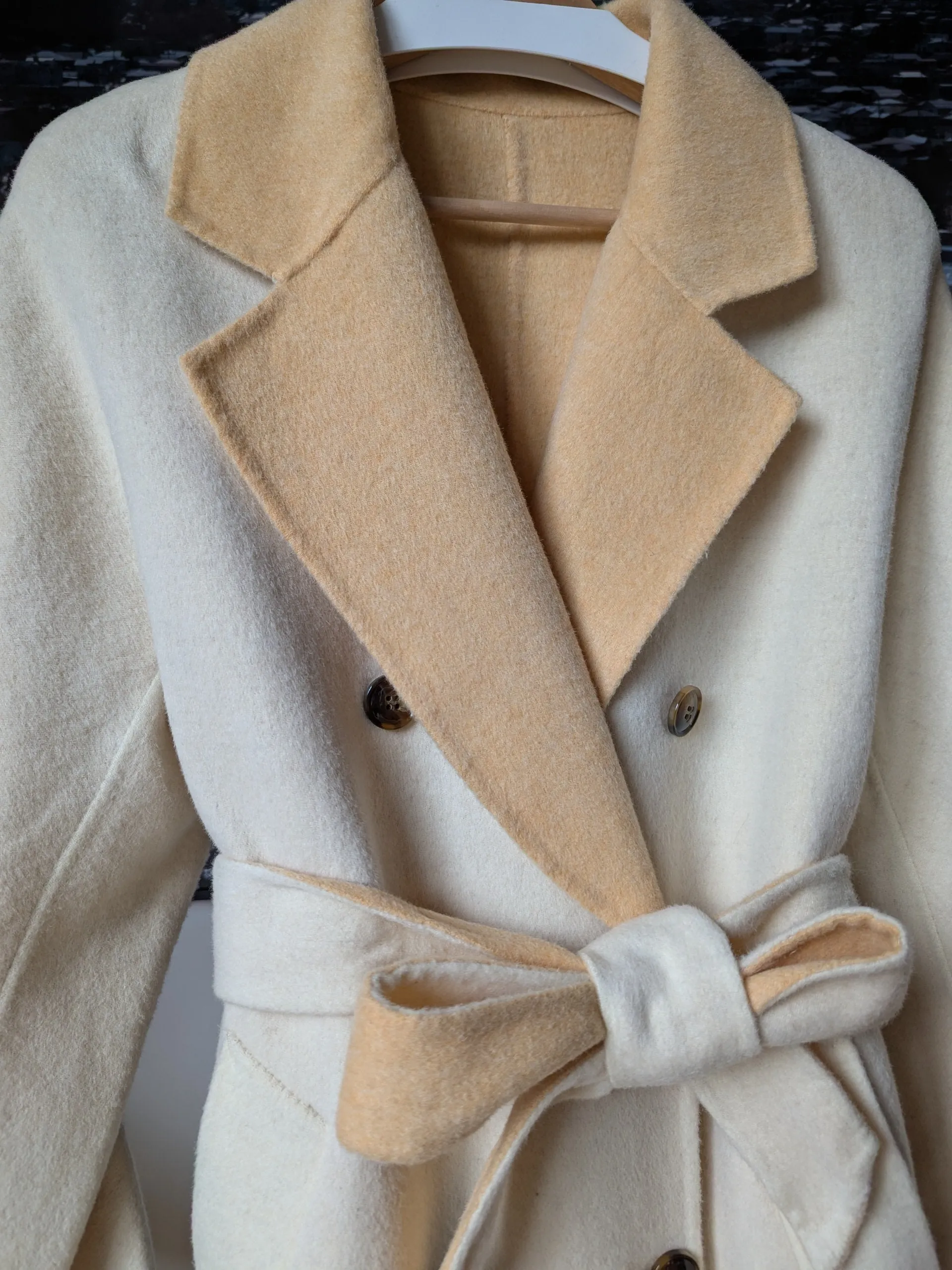 Brand New 100% Australian Wool Coat Size 10-14 FREE SHIPPING High Quality Wool 081