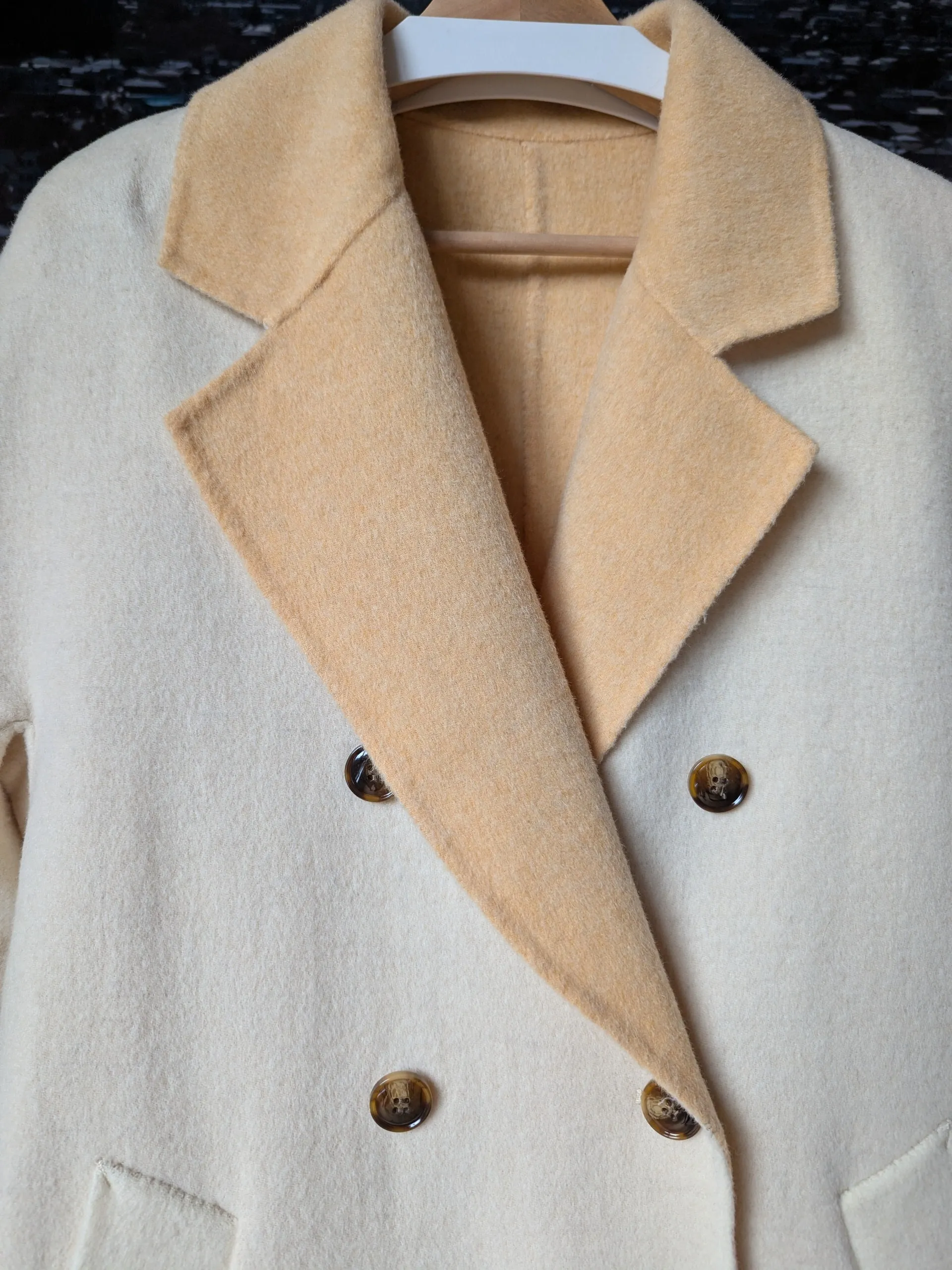 Brand New 100% Australian Wool Coat Size 10-14 FREE SHIPPING High Quality Wool 081