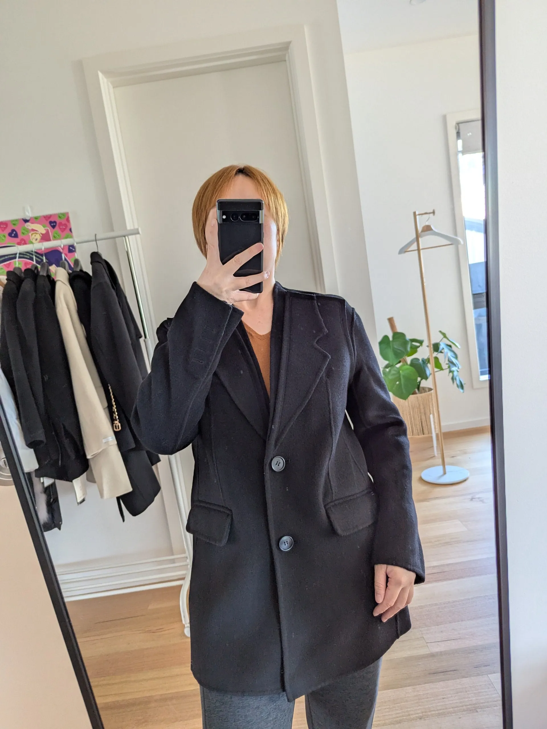 Brand New 100% Australian Wool Coat Size 8-10 FREE SHIPPING High Quality Wool 111
