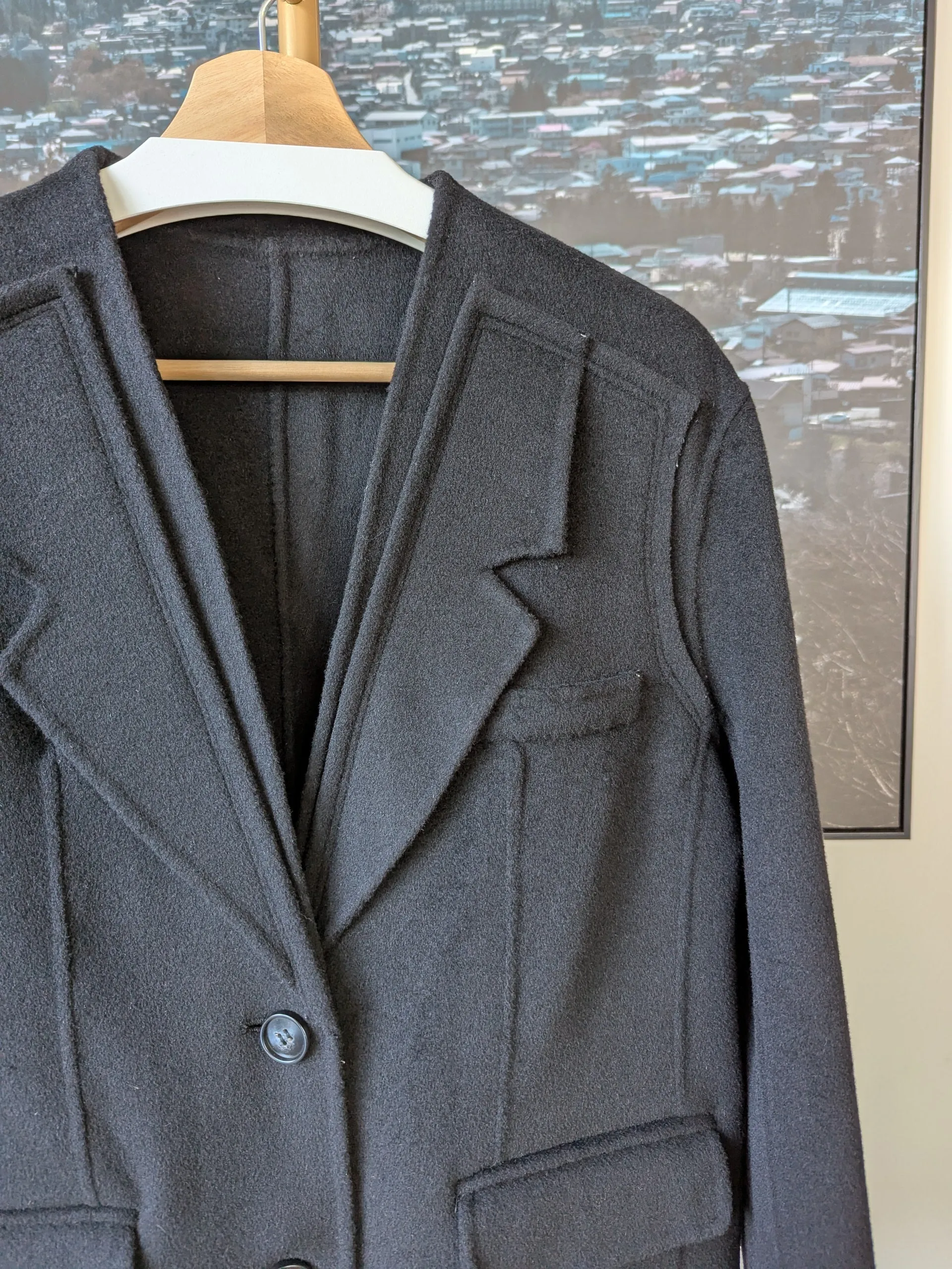 Brand New 100% Australian Wool Coat Size 8-10 FREE SHIPPING High Quality Wool 111