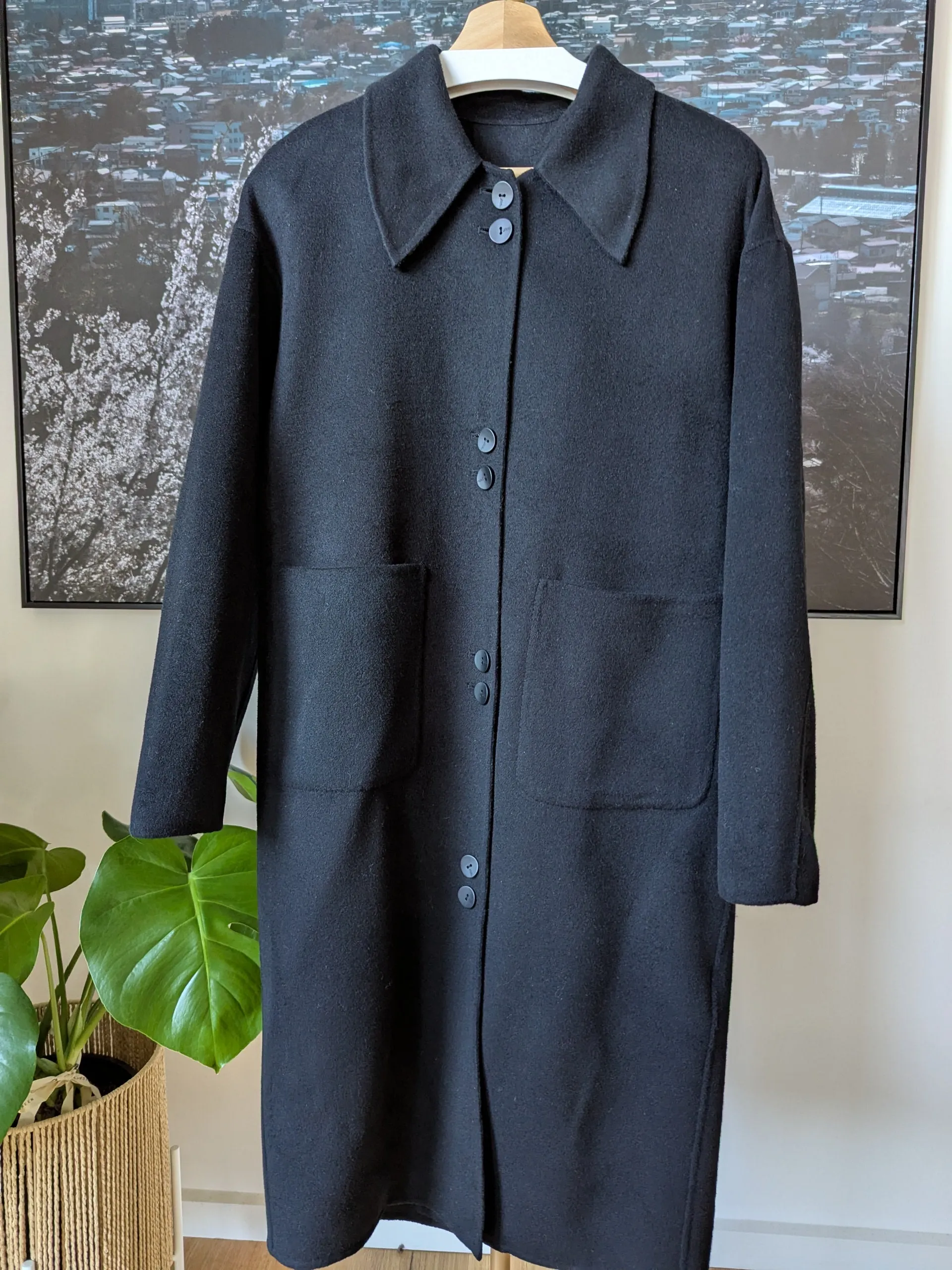 Brand New 100% Wool Coat 939 Size L 12-14 FREE SHIPPING