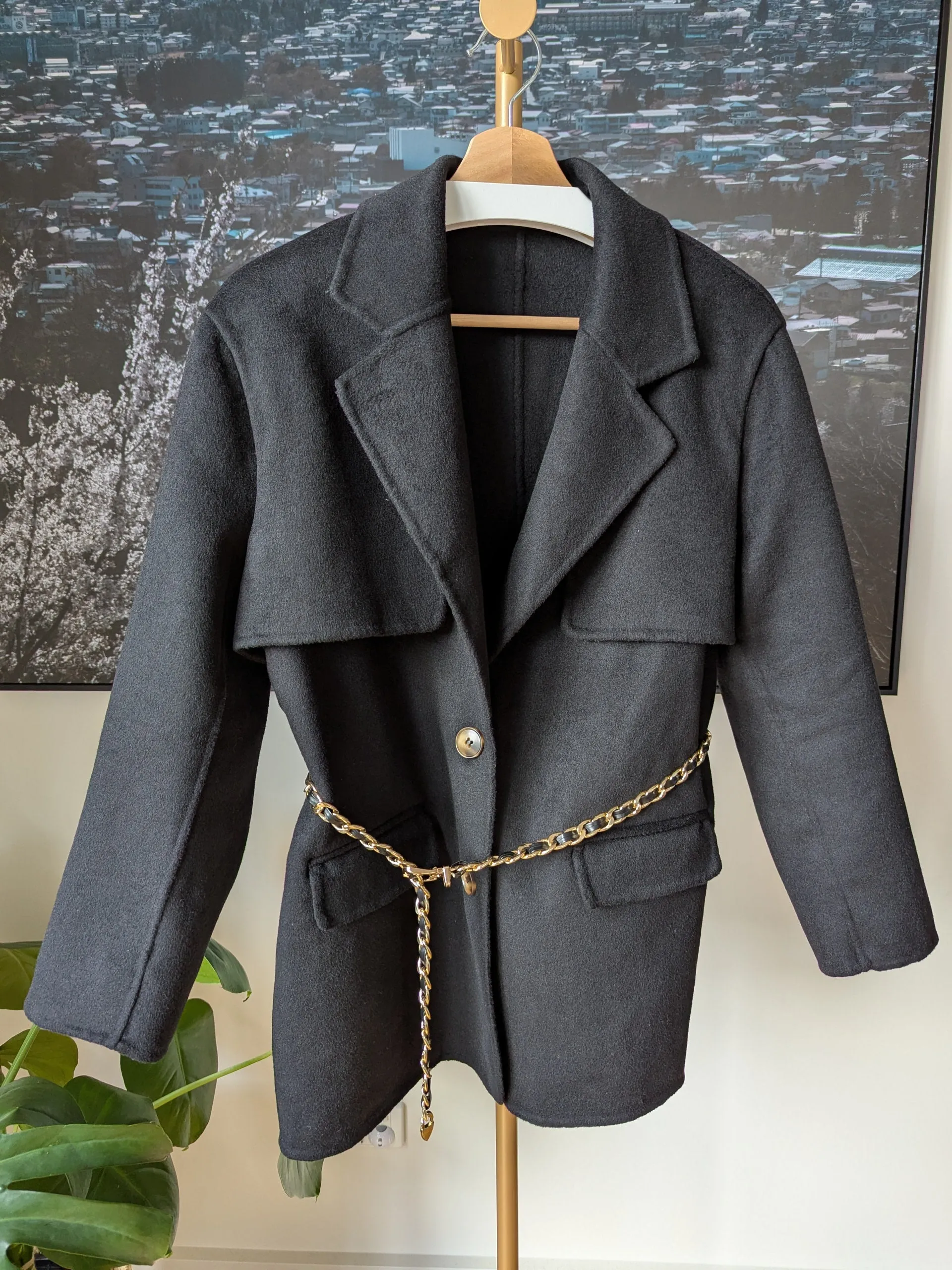 Brand New 100% Wool Coat Size 10-12 FREE SHIPPING High Quality Wool 112