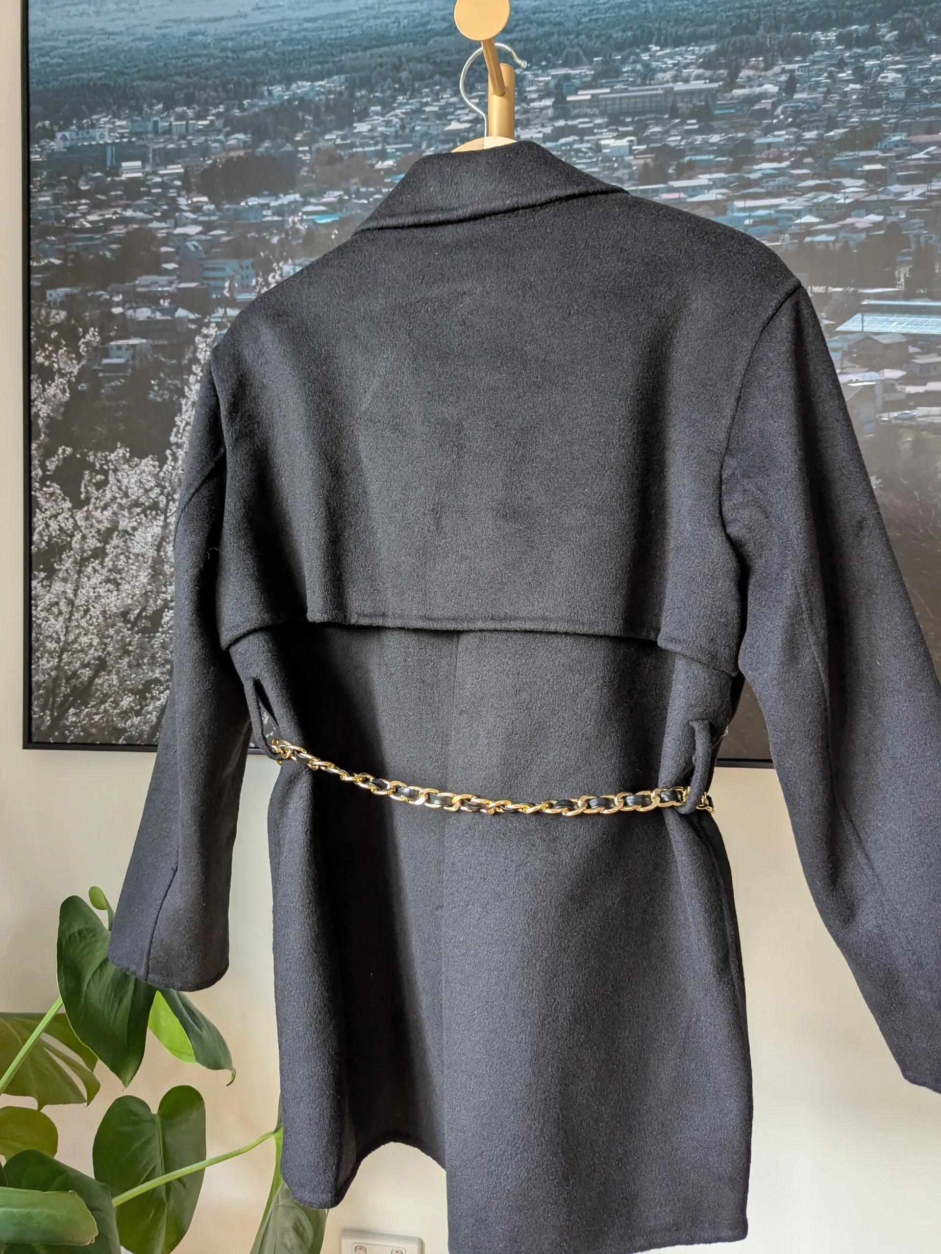 Brand New 100% Wool Coat Size 10-12 FREE SHIPPING High Quality Wool 112