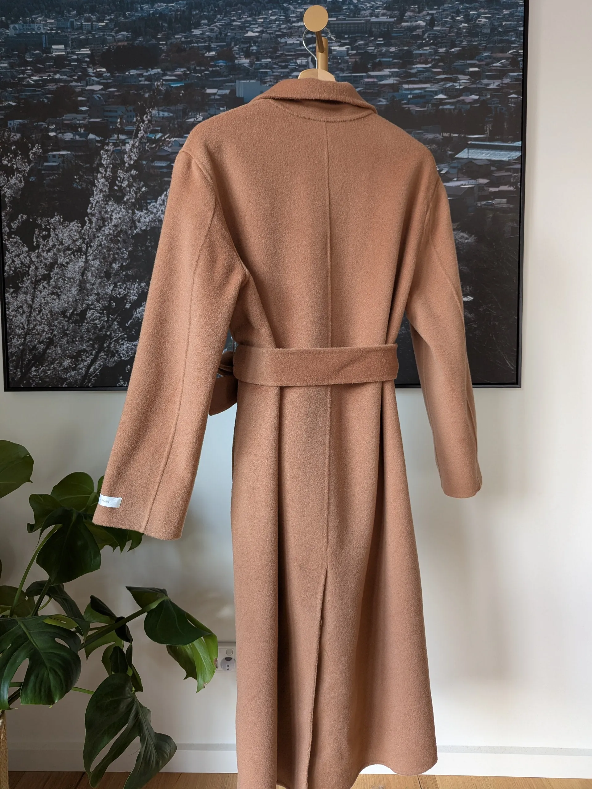 Brand New 100% Wool Coat Size 12-14 14-16 FREE SHIPPING High Quality Wool 059 Made in Korea