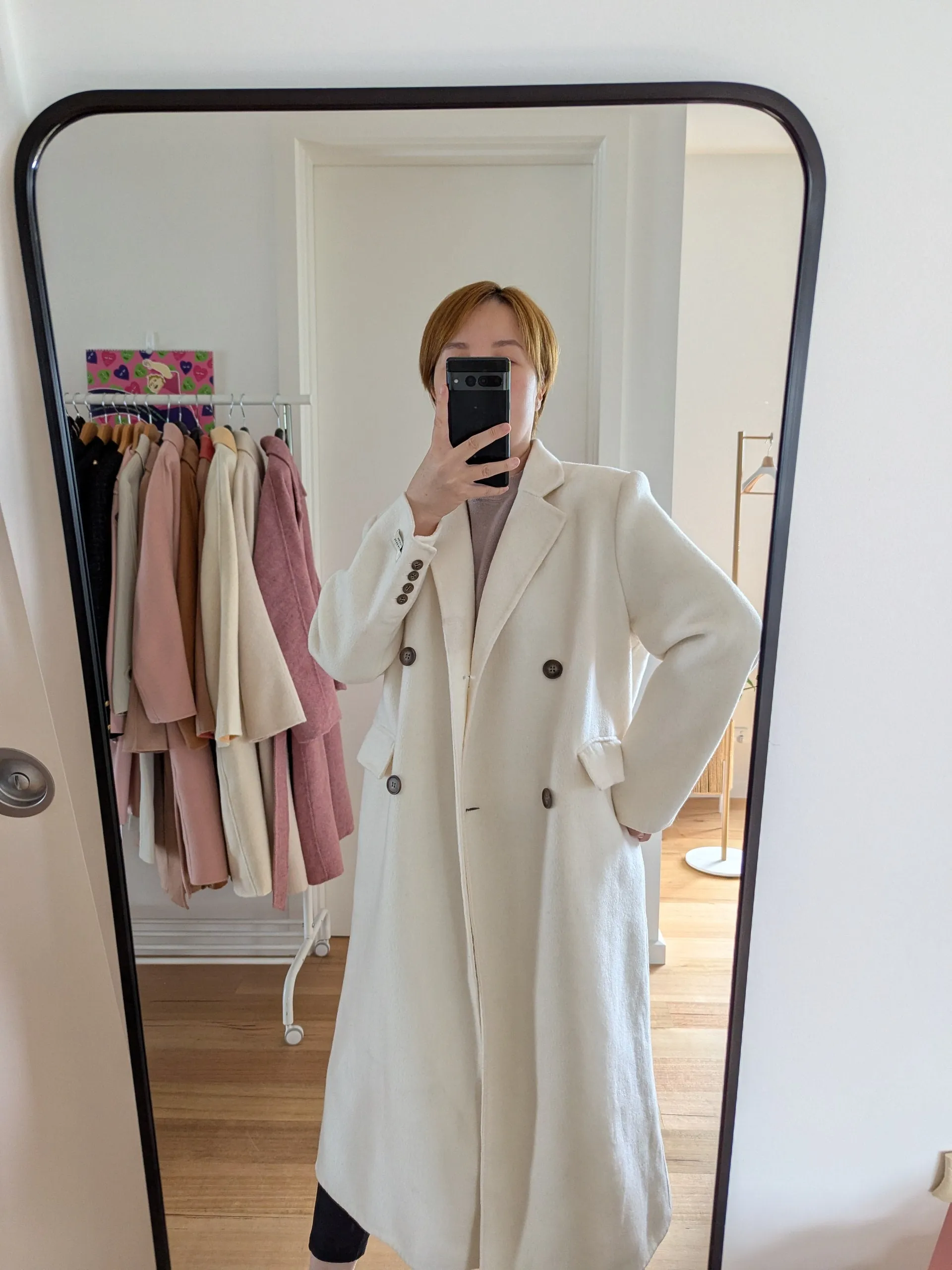 Brand New 100% Wool Coat Size 12-14 FREE SHIPPING High Quality Wool 078