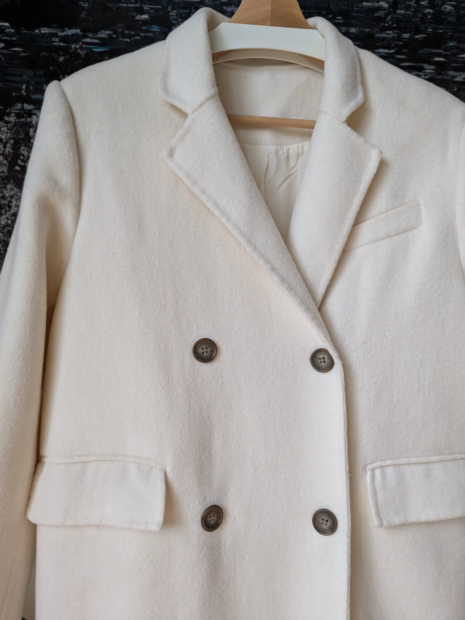 Brand New 100% Wool Coat Size 12-14 FREE SHIPPING High Quality Wool 078