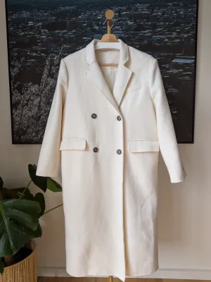 Brand New 100% Wool Coat Size 12-14 FREE SHIPPING High Quality Wool 078