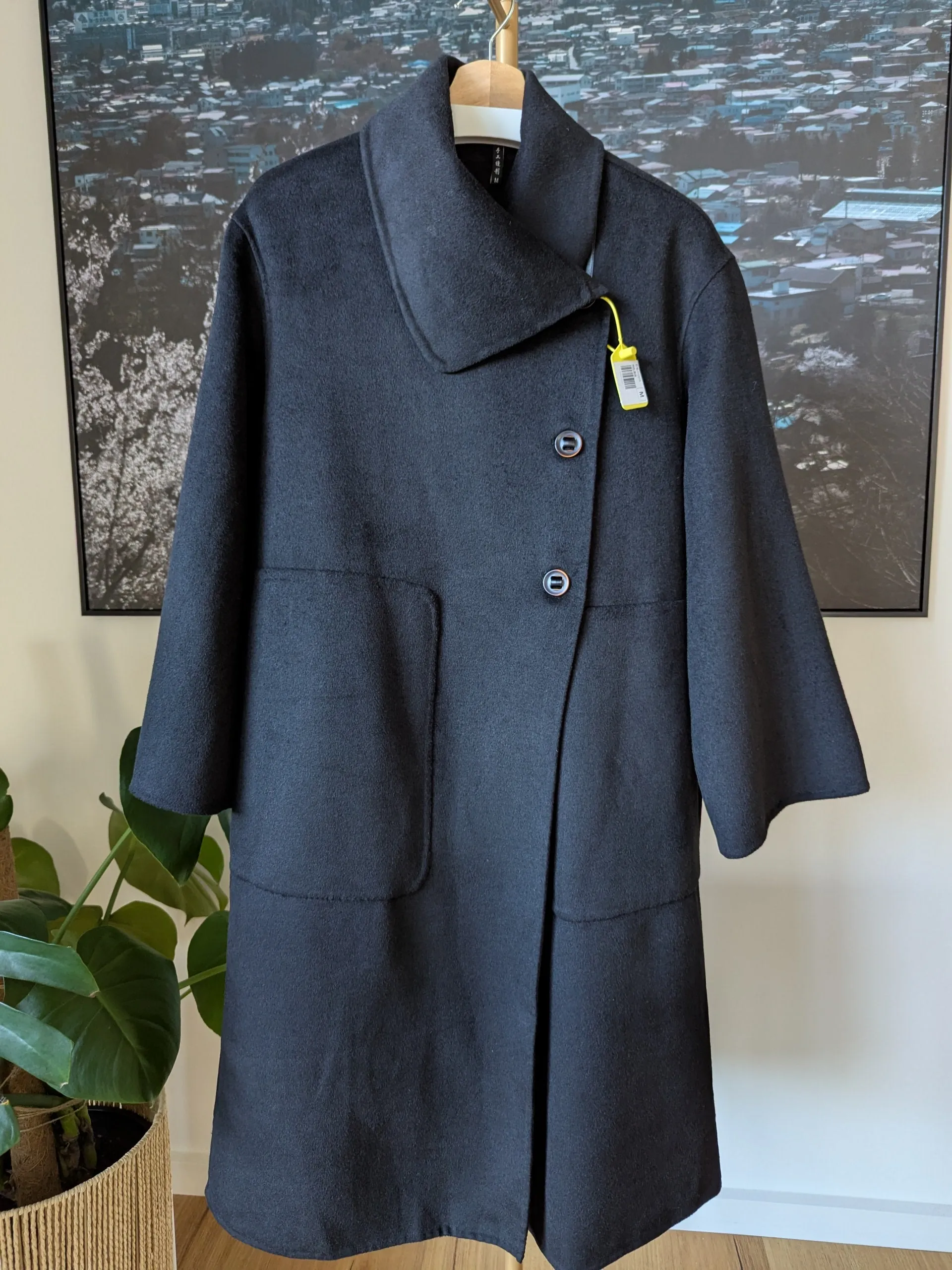 Brand New 100% Wool Coat Size 8-12 FREE SHIPPING High Quality Wool 125