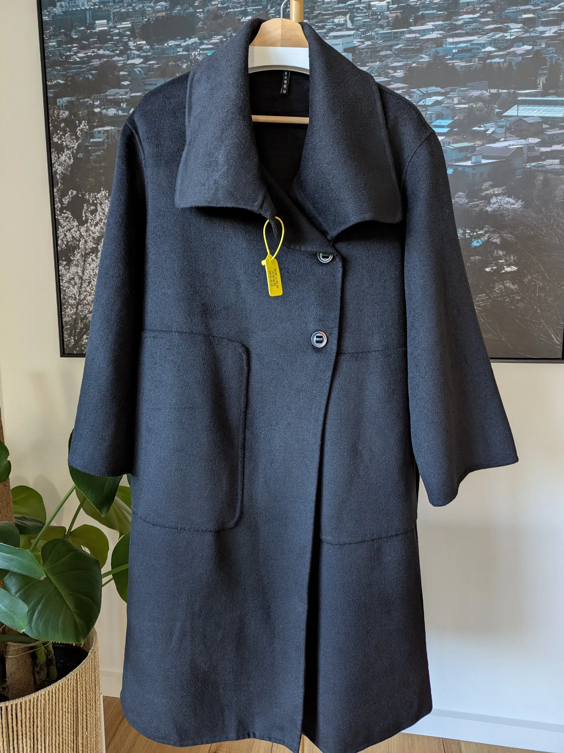 Brand New 100% Wool Coat Size 8-12 FREE SHIPPING High Quality Wool 125